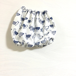 つぶらな瞳のトリさん かぼちゃパンツ