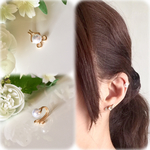 再再販♡一粒パールのイヤーカフ(片耳用)