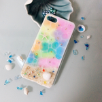 【cyaruru1029様オーダー】光る 春色 パステルカラー 海柄 海辺のiPhone 7/8ケース