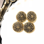 USA☆vintage＊4個セット18mmアメリカデッドストックボタン
