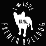 手描き風フォントがかわいい愛犬のお名前入りステッカー☆『フレンチブルドッグBタイプ』☆ カーステッカー ☆ ペット ☆ ステッカー ☆ 名入れ 8