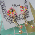 春の雫ピアス