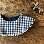 gingham bib