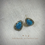 【アンティーク風♥ターコイズピアス#237】