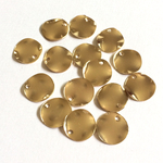 14個 12mm メタルチャームウェーブラウンド ゴールド