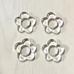 CLEAR FLOWER RING ACRYLIC PARTS