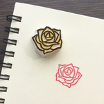 5月の花 薔薇のはんこ