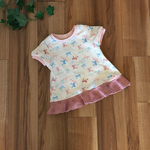 【100サイズ】フレアが揺れてとってもキュートなフレアT