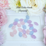 増量ver.Pale Color Acrylbeads Diamond 48個