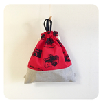 巾着Bag (red camera)