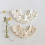 vintage flower ୨୧まるまる付け襟スタイ