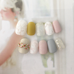 オトナのbridal nail -ラッシュグリーン-（マット仕上げ）