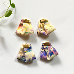 再販♡4個セット♡　水彩花柄タッセル　小