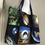 大きい宇宙のショルダーバッグ