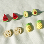 小さな食べ物ピアス