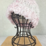 ♪　お花満開　♪　お花帽子　ピンク