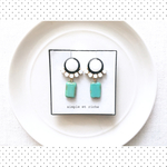 monotone cabochon &SWAROVSKI＊受注製作