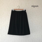 【再販】シンプルな黒スカート 冠婚葬祭など 丈61cm