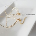 wave！リングの波  ピアス/イヤリング
