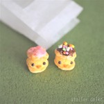 ひよこシュークリーム（いちご＆チョコ）