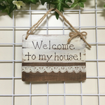 welcomeドアプレート