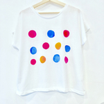 手描き おとなTシャツ　みずたま　ドルマンスリーブ 【再販】