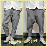 ☆New☆サルエルパンツ〜春夏のグレンチェック〜