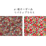 【pi様オーダー品】リバティブラウス
