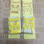 消しゴムはんこ 付箋はんこ 2セット