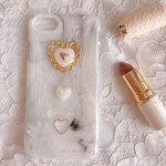 【new】ローズマリーの休日(大理石)♡iPhone case