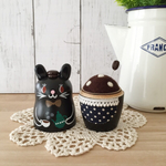  母の日＊カフェ黒うさぎマトリョーシカ＊羊毛針山