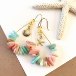 再再販♡パステルシェルピアス