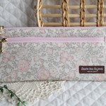 ご依頼品　♪おさいふポーチNew　＊フェリシテ(薄ピンク)
