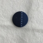 ＊wさまご予約品＊ 絣のヘアゴム〈しましま×なみなみ〉
