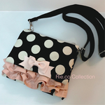 移動ポケット ポシェットtype♡ 帆布のポーチ ポシェット 2way  sizeタテヨコ15cm×20cm