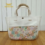 [R様オーダー品]＊houti トート＊リバティ・パッチワークストーリーズ×生成