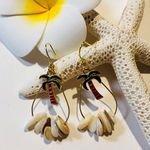 ヤシの木ハワイアンピアス