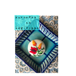 カロチャのお花 刺繍ブローチ(C)