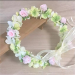 花かんむり☆グリーン バラ