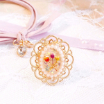 Flower* aurora リング/ピアス