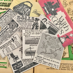  ヴィンテージ裁縫洋書シール #裁縫洋書1973