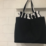 【サイズ大】バッグインバッグ *モノトーン おむつポーチ