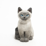 コルクのシャム猫