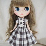 ブライス、リカちゃんサイズワンピース