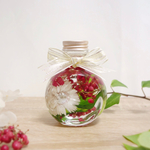 手のひらサイズのミニハーバリウム  ホワイト