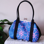 受注製作☆新作☆【nanqueen's handmade】がま口ショルダー＆ハンド2wayバッグ
