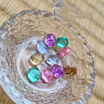 シンプル可愛い♡1粒の鉱石ピアス