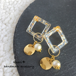 2018春夏★White Flowerピアス［送料無料］