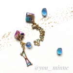 宇宙/街に降るオリオン/ピアス/ノンホールピアス
