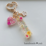 名入れオーダー❁.*･お花のネームホルダー